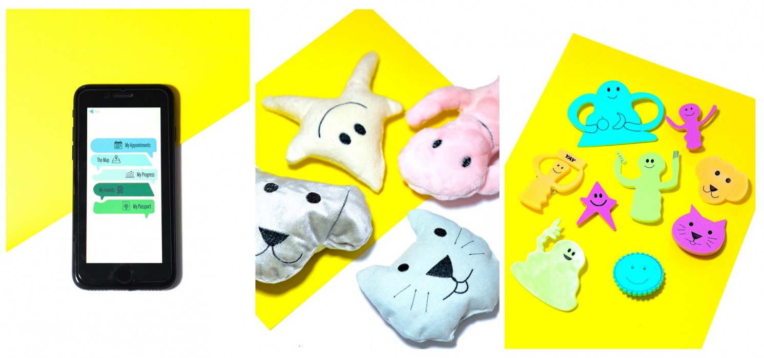 Sheffield Children's Hospital Interactive App, Toys and Reward System by Olivia Harding