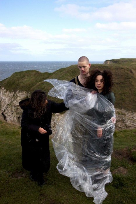 Photograph of Olivia Walter's Graduate Work