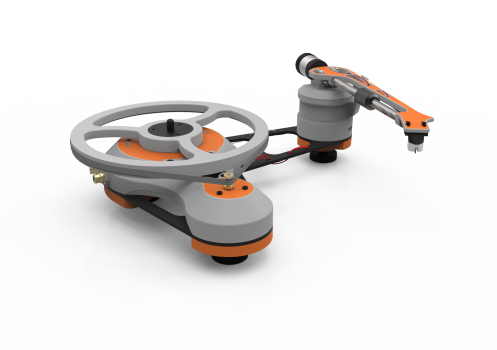 Charlie Ransford, The Songbird, 3D Printed Turntable