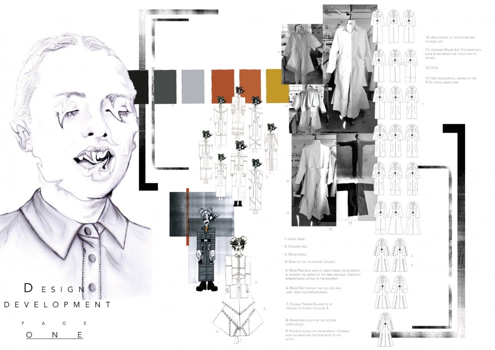 Image of fashion designs by Alicia Tilney