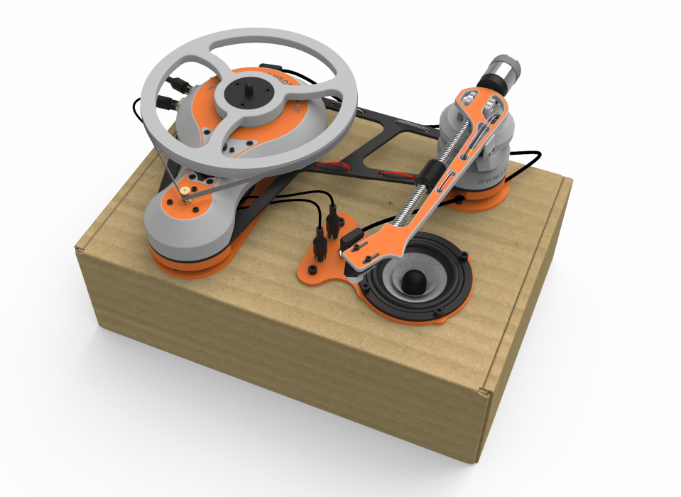 Charlie Ransford, The Songbird, 3D Printed Turntable