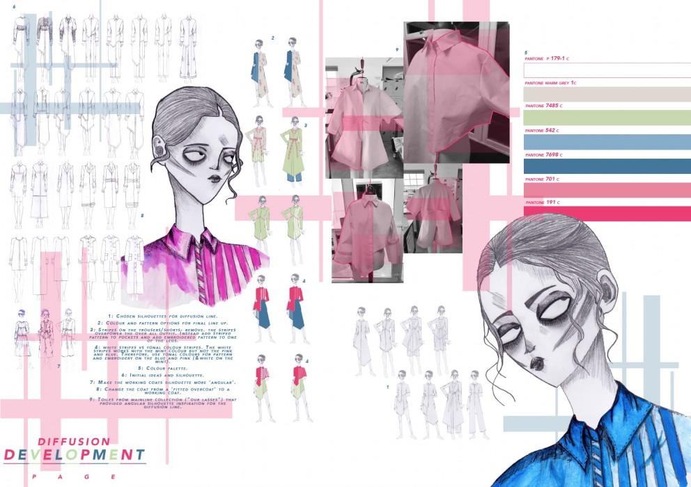 Image of fashion designs by Alicia Tilney