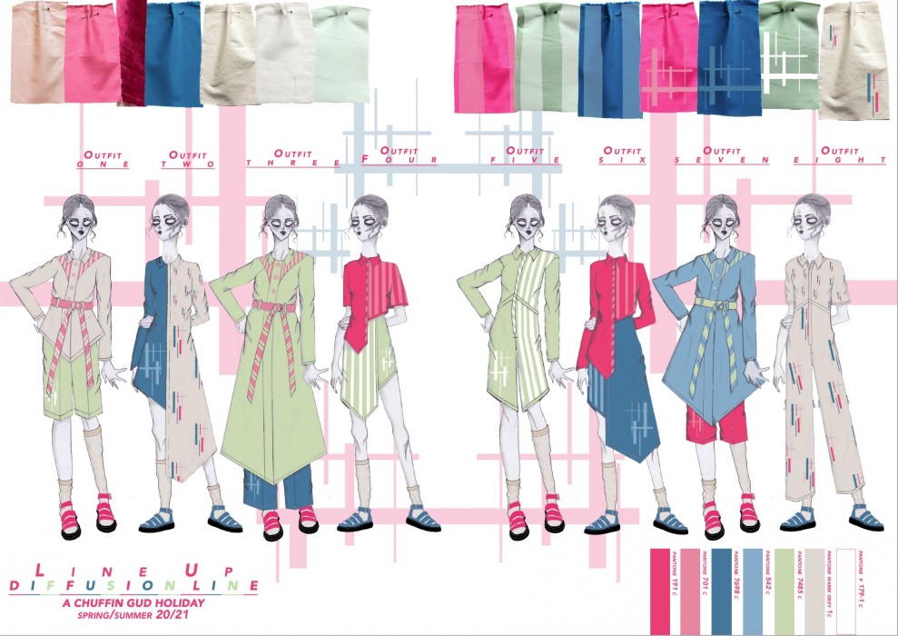 Image of fashion designs by Alicia Tilney