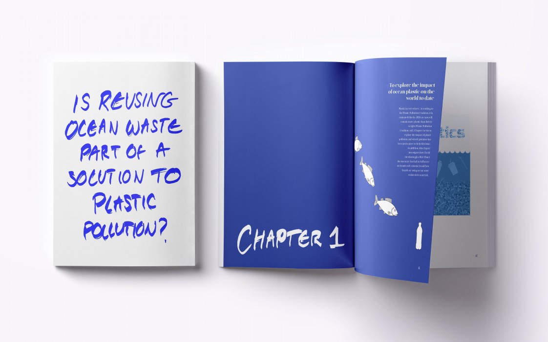 Photograph of Olivia Walter's Graduate Work