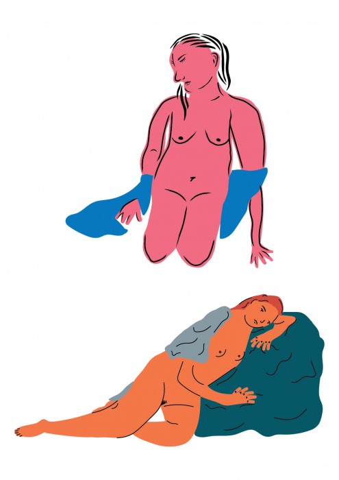 Life drawing by Anna Gregory