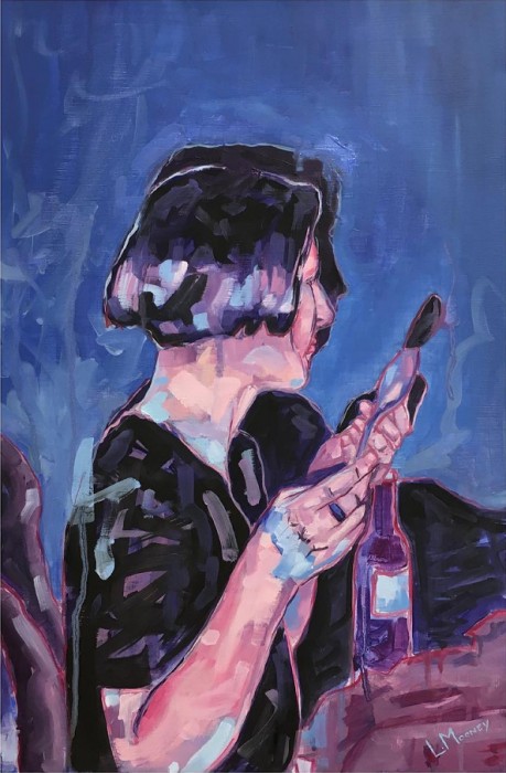 Image of a painting by Lauren Mooney