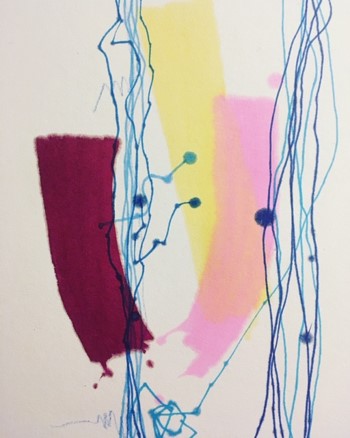 An image of a recent drawing by Philip Waterworth