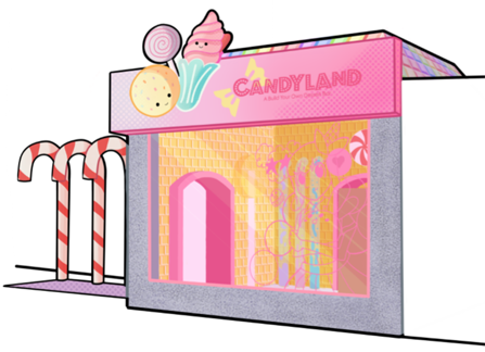 Image of Rebecca Murray's Candyland dining experience