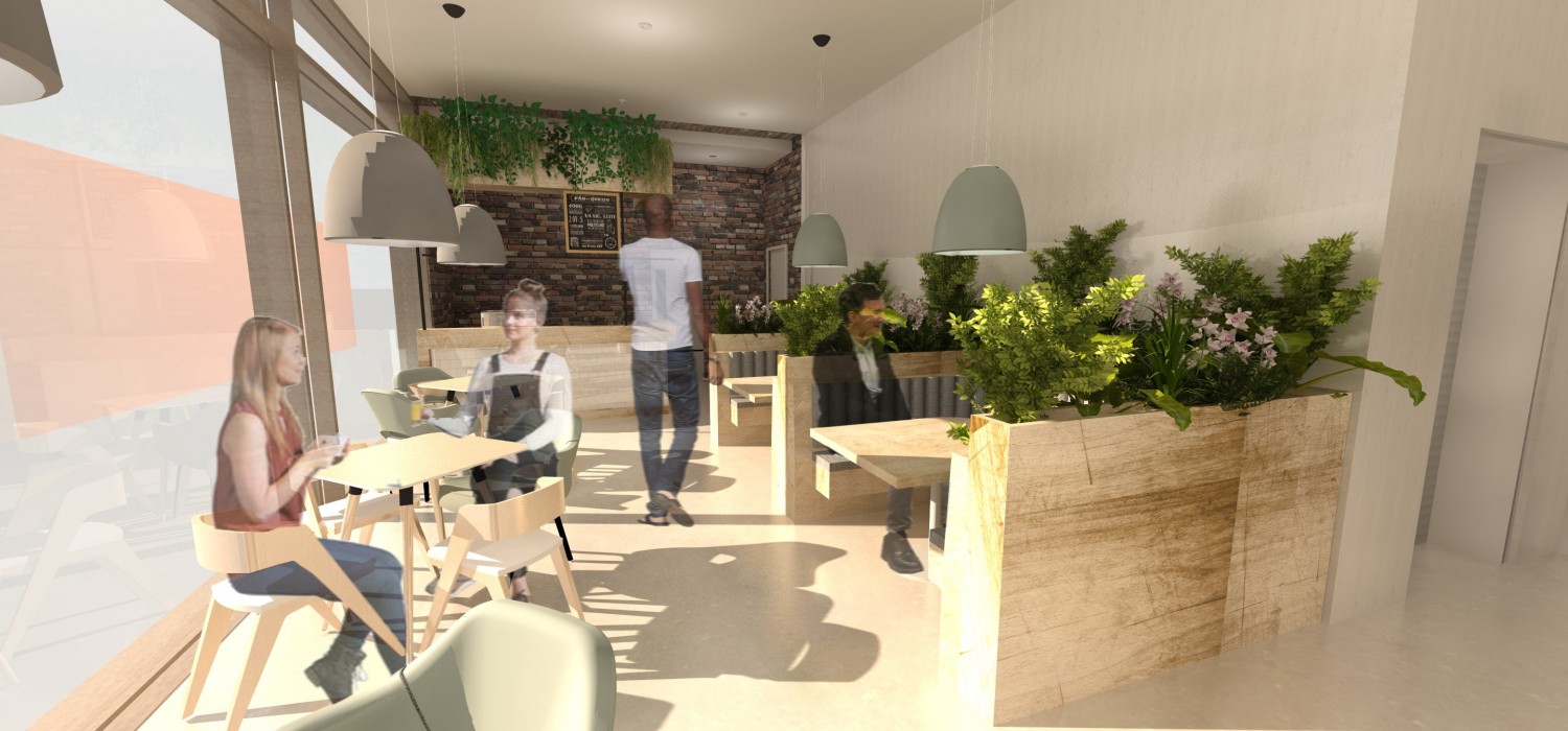 Images of Chloë Barlow Huurdeman’s graduate project, Respite