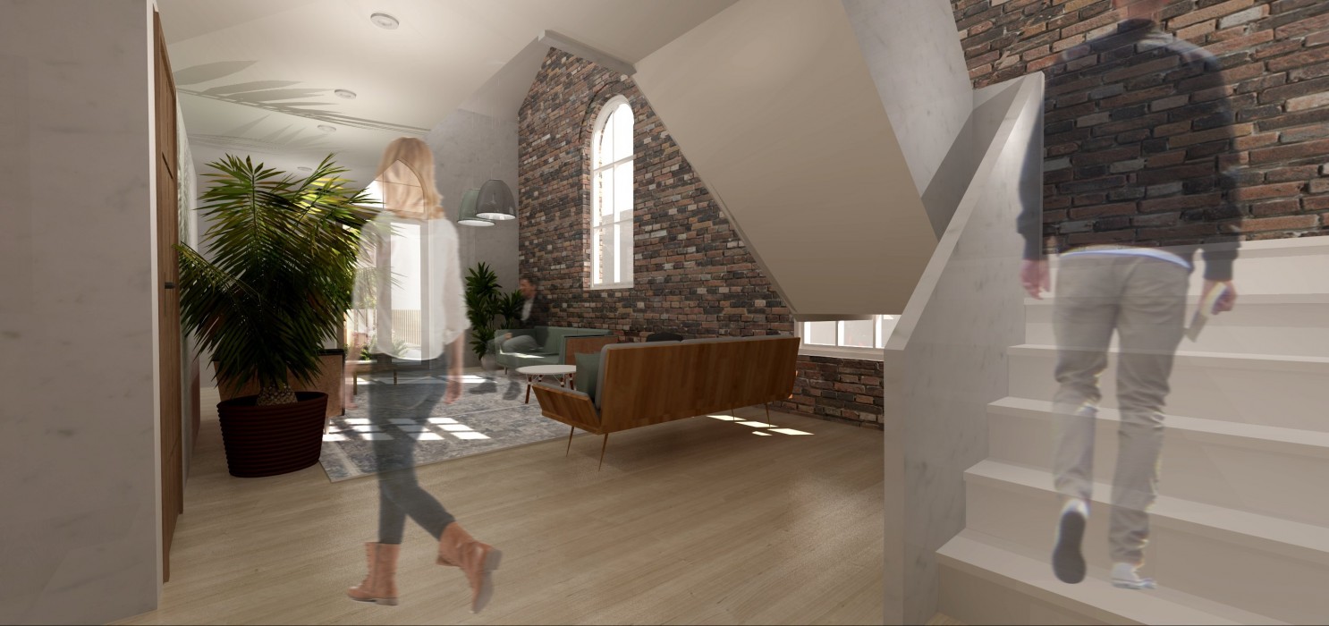 Images of Chloë Barlow Huurdeman’s graduate project, Respite