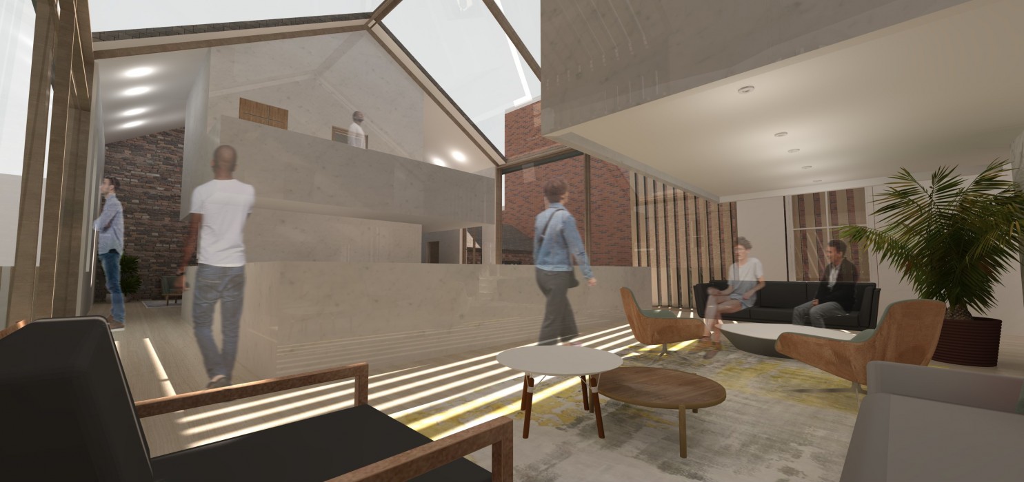 Images of Chloë Barlow Huurdeman’s graduate project, Respite