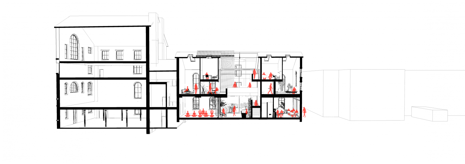 Images of Chloë Barlow Huurdeman’s graduate project, Respite