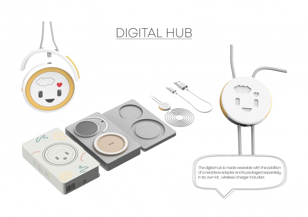 An image of OROA is a traditional/digital children’s toy set by Katie Galley
