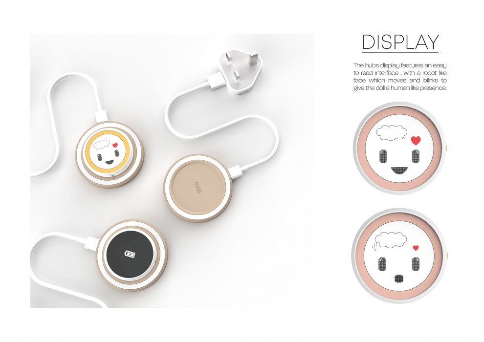 An image of OROA is a traditional/digital children’s toy set by Katie Galley