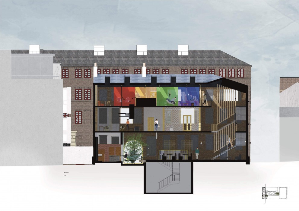 Image of Hannah Morley 's graduate project, The Healing Centre