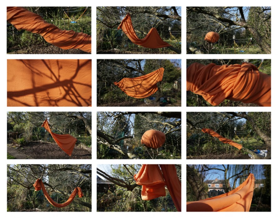 Images of the Orange Blob Project by Catherine Gittens