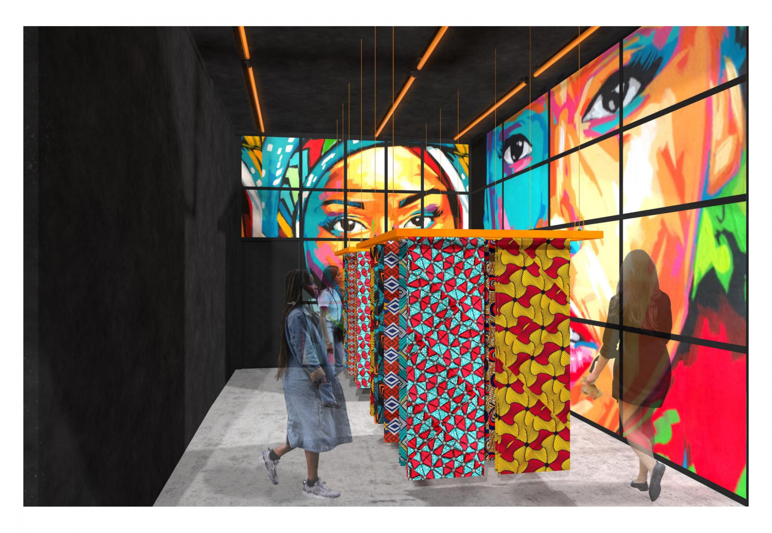 Batik and Ankara Fabric Measuring Store