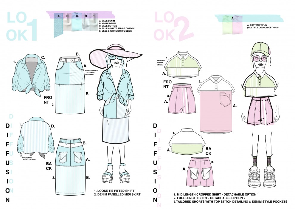 Fashion design by Leah Jessica Parker