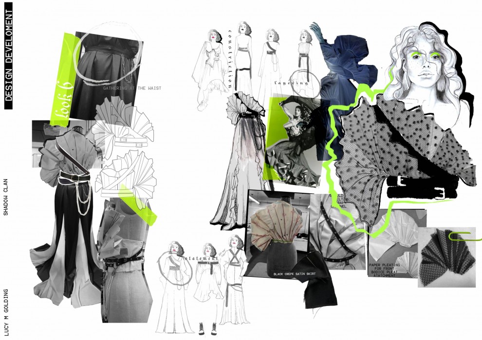 Fashion design by Lucy Mae Golding
