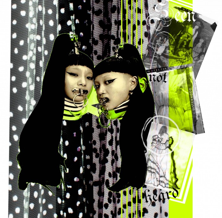 Fashion design by Lucy Mae Golding