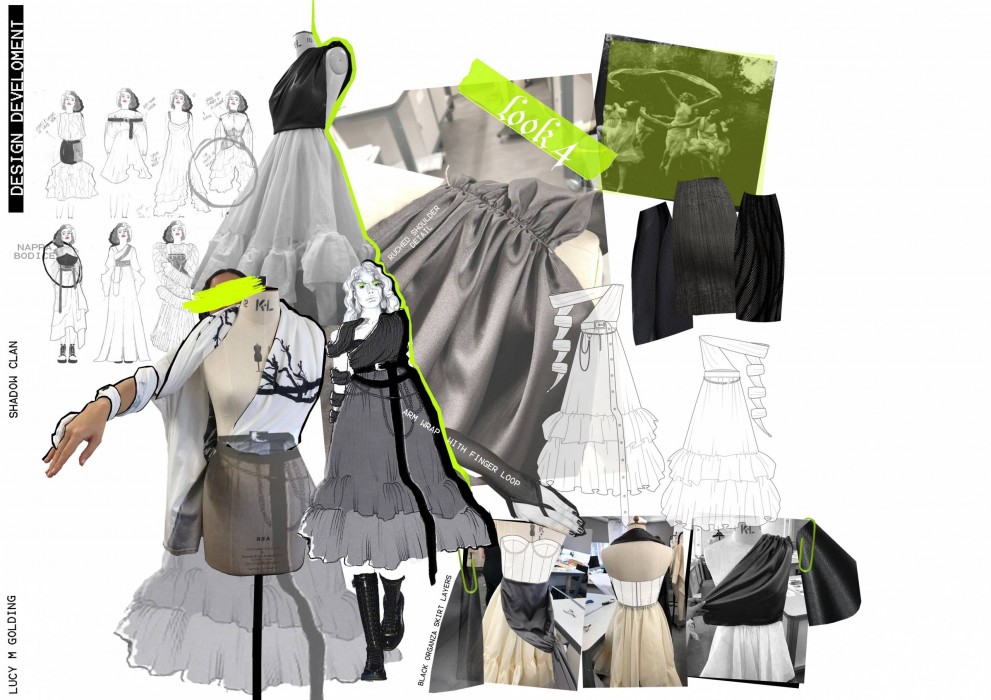 Fashion design by Lucy Mae Golding