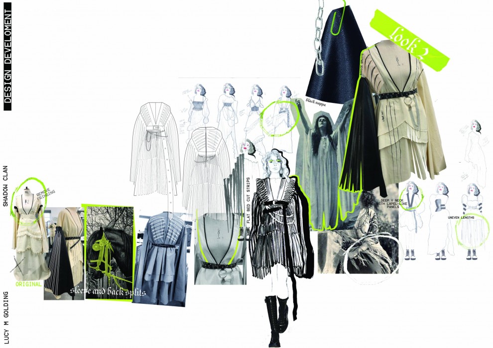 Fashion design by Lucy Mae Golding