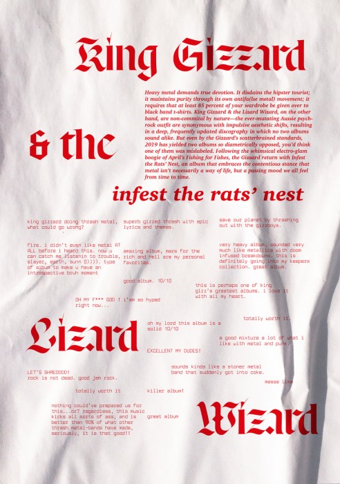 Infest the Rat's Nest by Maddie Barker