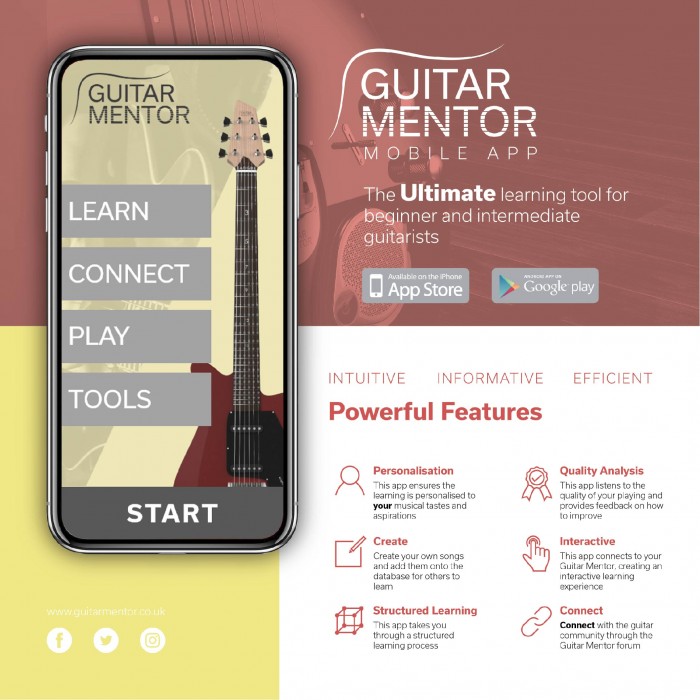 Marcus Bowring, Guitar Mentor SMART guitar