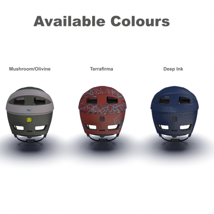 Matt Stoddart Mycranium, bio-based mountain bike helmet