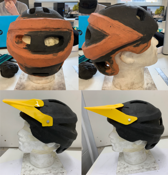 Matt Stoddart Mycranium, bio-based mountain bike helmet