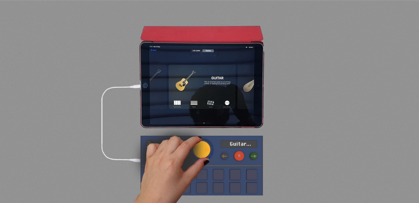 Matthew Cross, Sidekick tactile midi controller