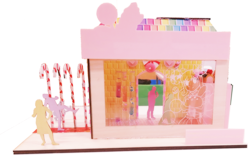Image of Rebecca Murray's Candyland dining experience