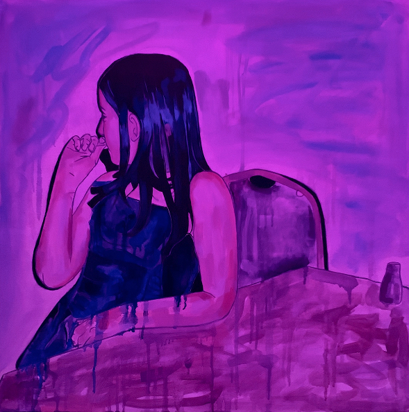 Image of a painting by Lauren Mooney