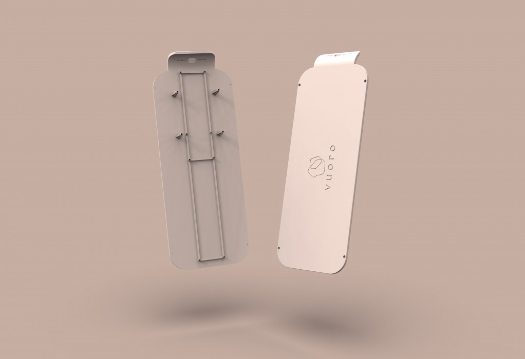 Polly Leeman Vuoro is a dawn simulation light and a circadian system that encourages the natural regulation of the internal body clock