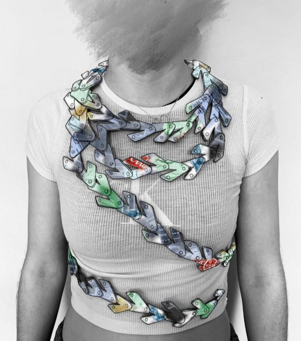 Rachel Knight’s 8.3 Billion aims to raise awareness of the amount of plastic waste we create through teaching DIY recycling using two small appliances to create jewellery from waste plastic.