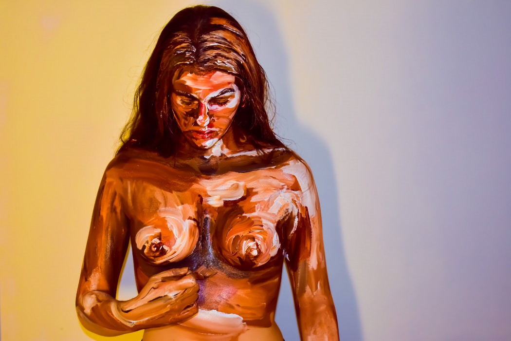 An image of a painting by Hannah Ravandi
