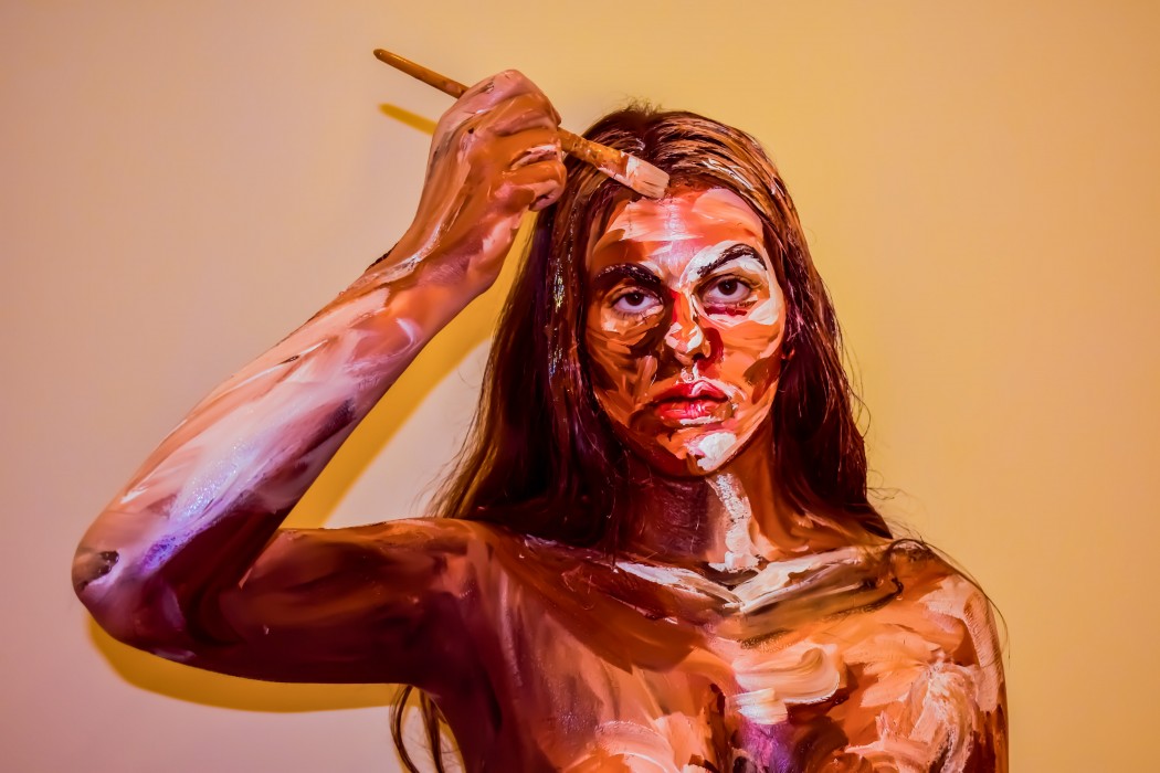 An image of a painting by Hannah Ravandi