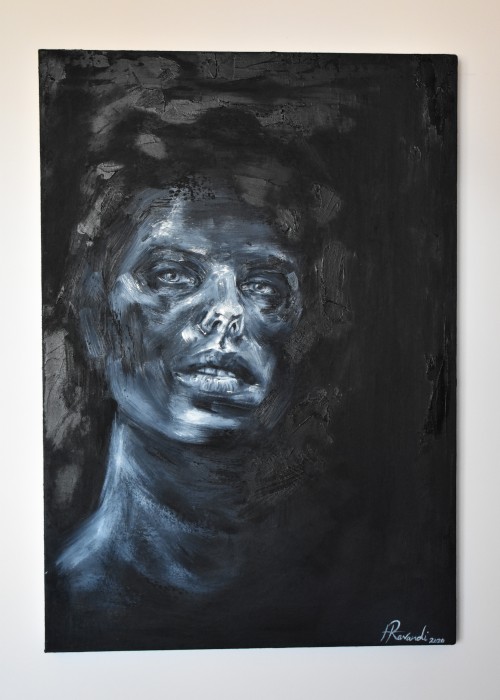 An image of a painting by Hannah Ravandi
