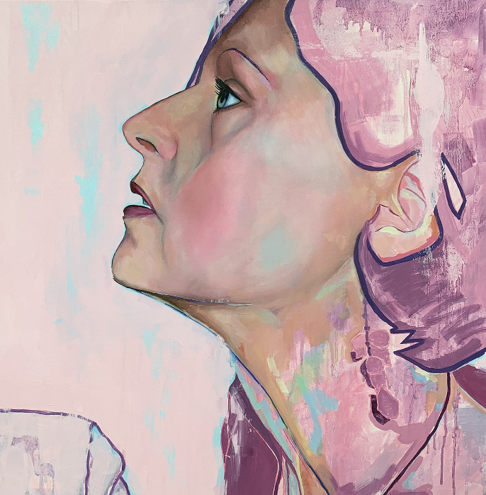 Image of a painting by Lauren Mooney