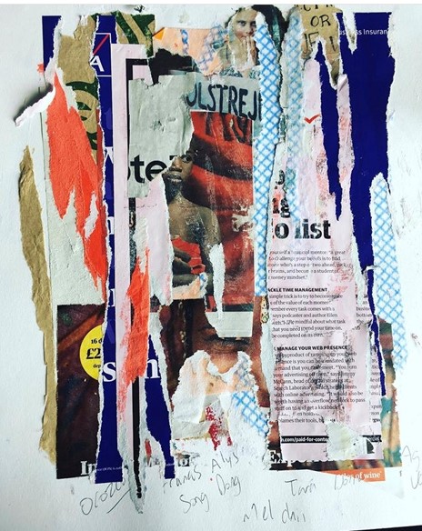 An image of a recent drawing by Philip Waterworth
