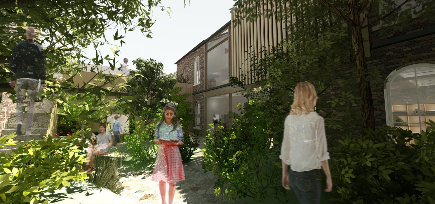 Images of Chloë Barlow Huurdeman’s graduate project, Respite