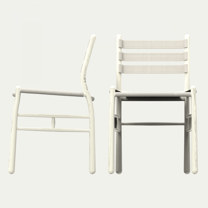 Image of Thomas Vernyard’s carbon-sequestering Agricultural Chair.