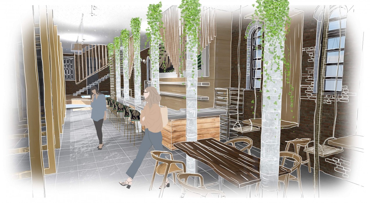 Image of Hannah Morley 's graduate project, The Healing Centre