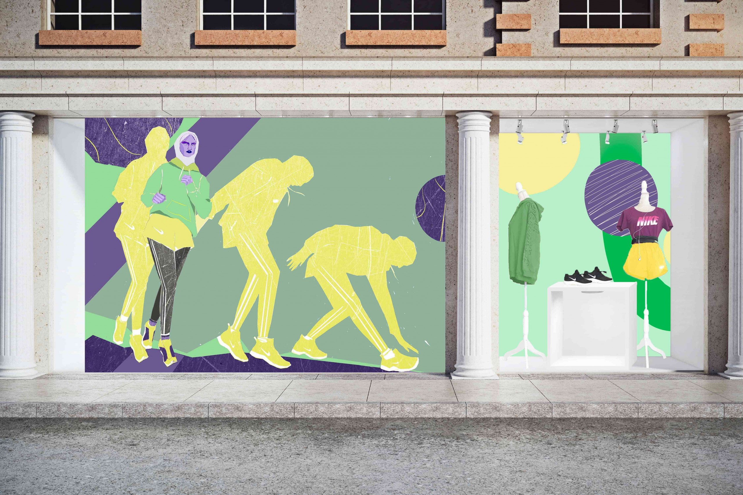 SW_Retail window display_ Khozana Omar- &#8211; KHOZANA OMAR