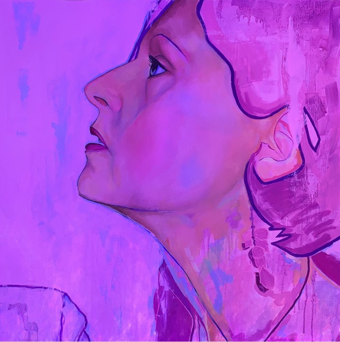 Image of a painting by Lauren Mooney