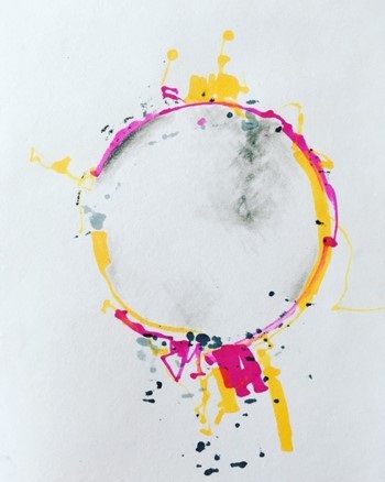 An image of a recent drawing by Philip Waterworth