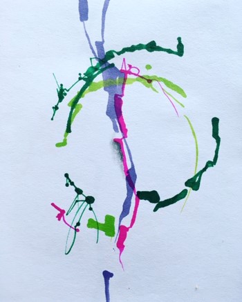 An image of a recent drawing by Philip Waterworth