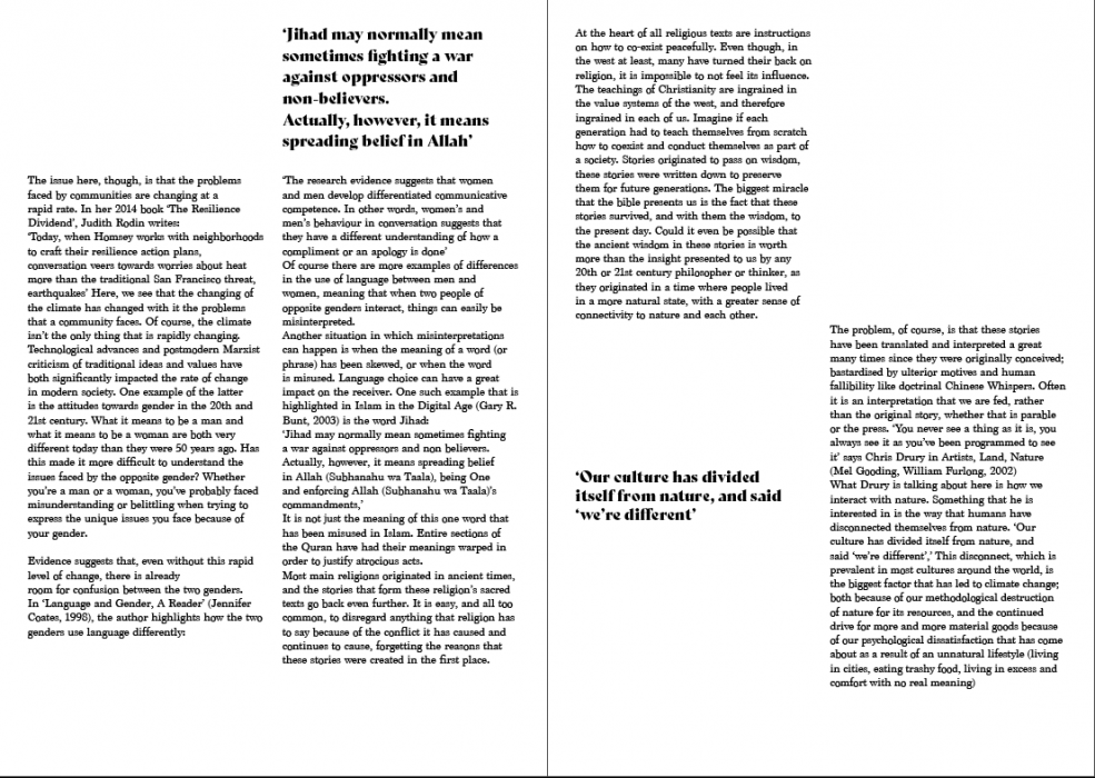 77 Zine by Michael Hargreaves