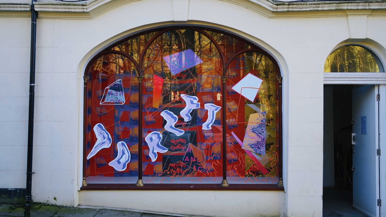 Installation view, Bold Street