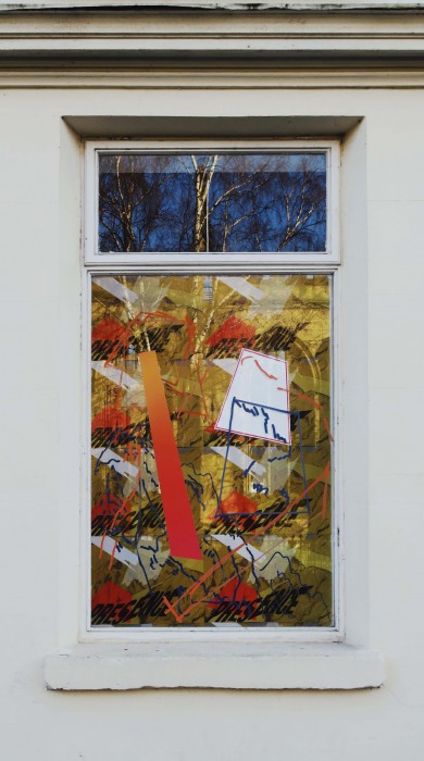 Installation view, Bold Street